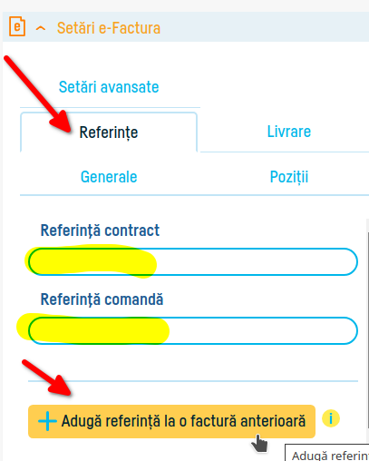 Cum stornezi sau corectezi efactura - pasul 4