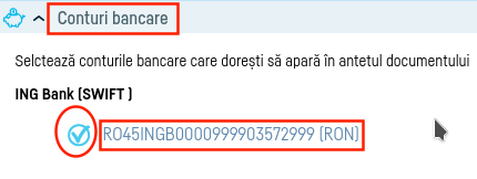 Cum pot schimba datele de pe o factură salvată? - pasul 2