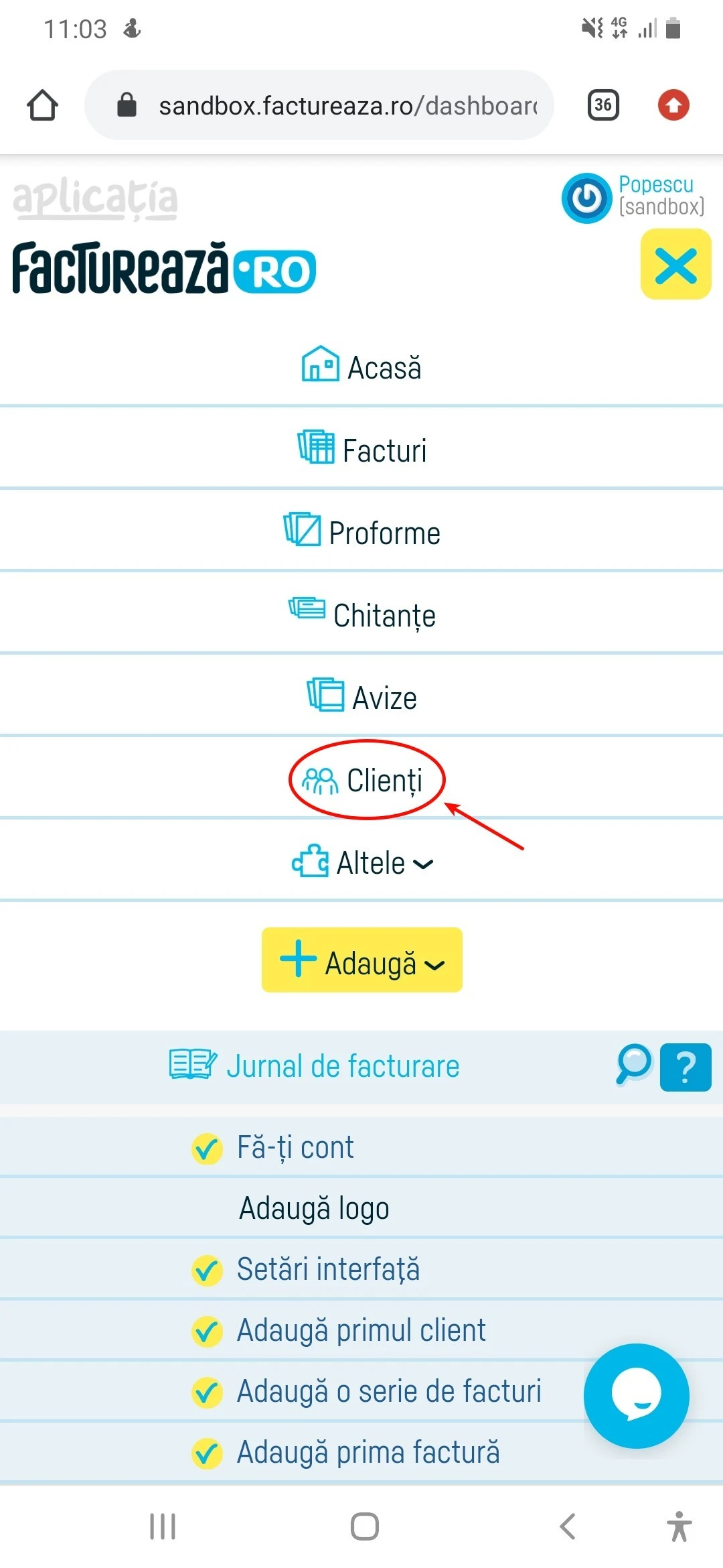 Cum import o listă de clienți? - pasul 1