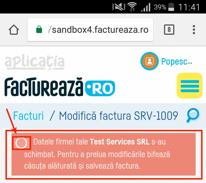 Cum adaug logo-ul/sigla firmei pe facturi? - pasul 4